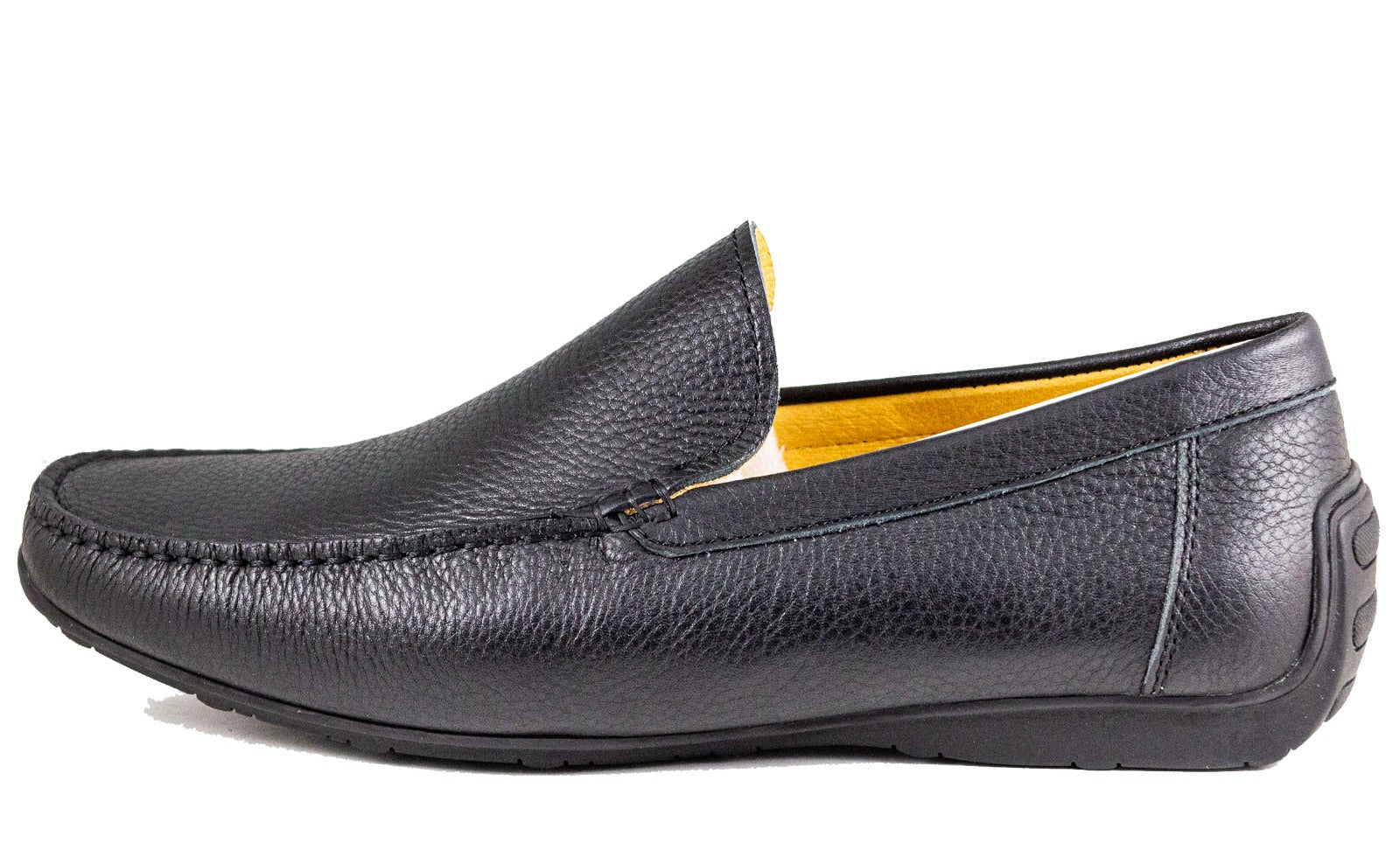 Marco Polo Opmerkelijk Wolk Salo Men's Black Loafers Moccasins Shoes 405-03 - Men's Driving Shoe's —  Soulier Shoes