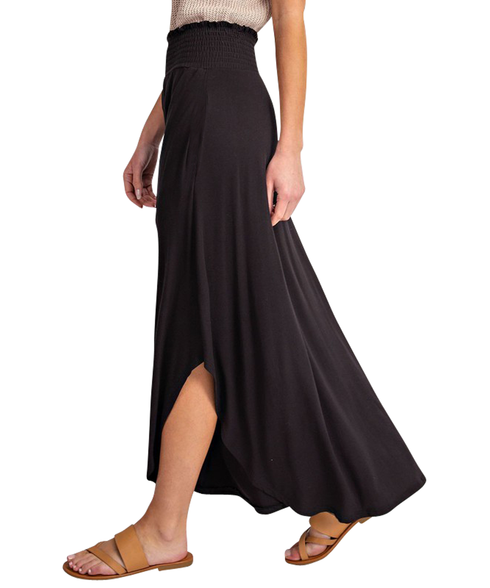 bamboo maxi skirt