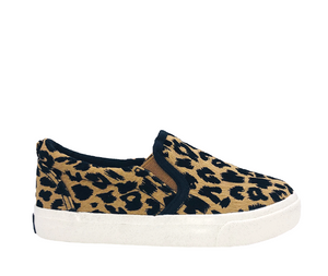 leopard slip ons