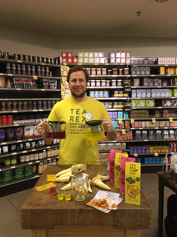 Founder Andrew Walker TEA REX at Whole Foods