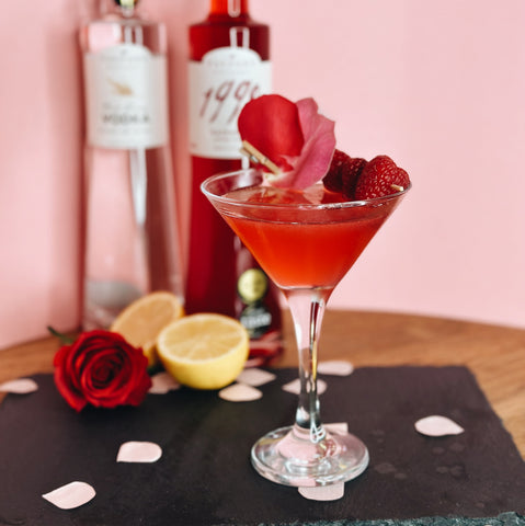 Valentine's Day Cocktail Ideas - Rose Martini