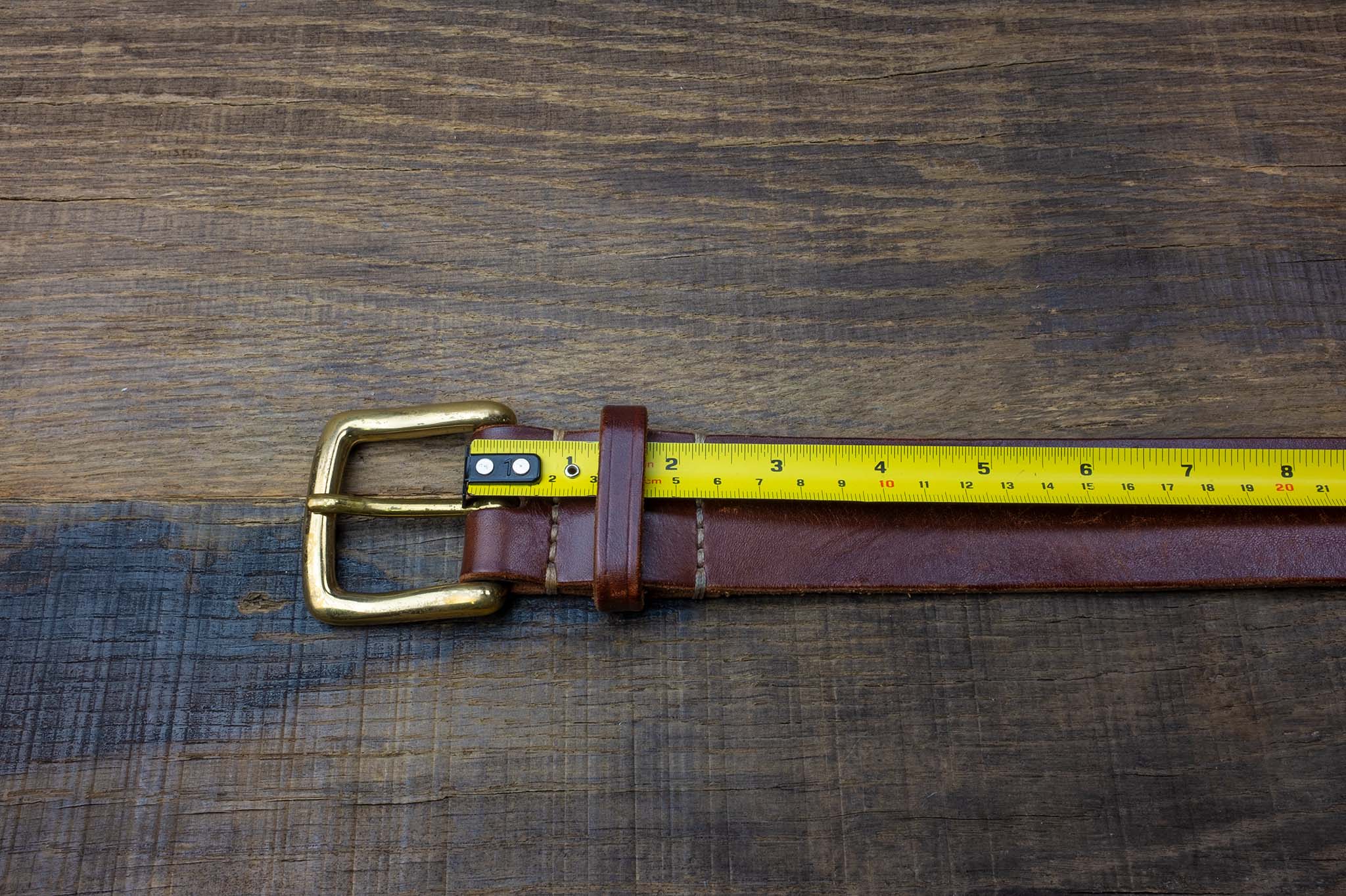 How to measure a belt | the right position to start measuring