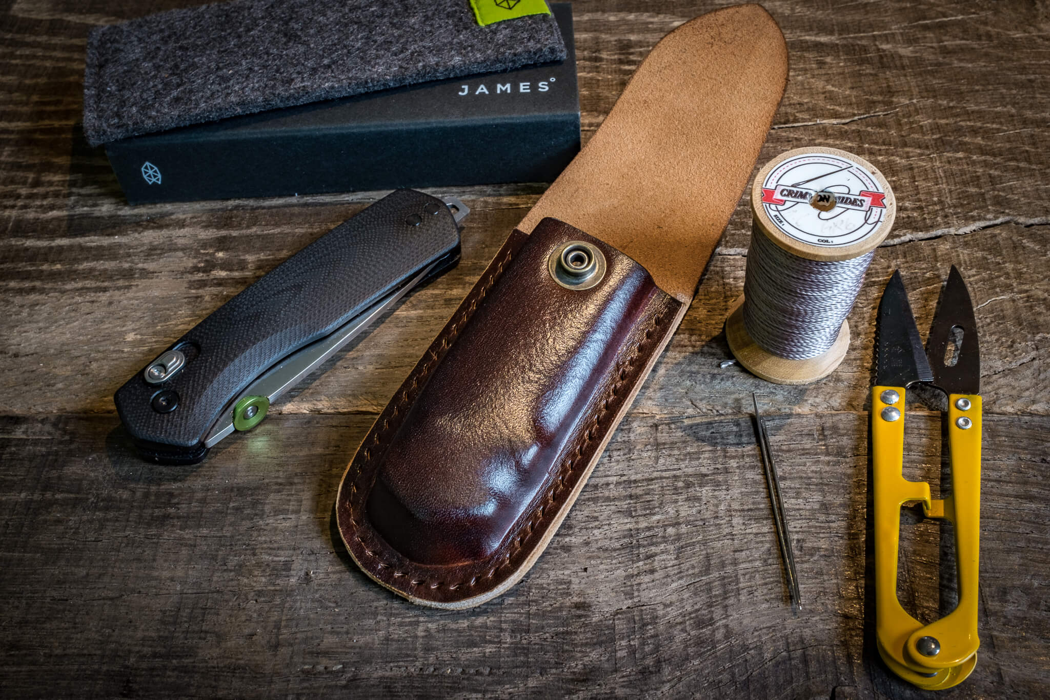 ready for the next step: edges | Duke & Sons Leather