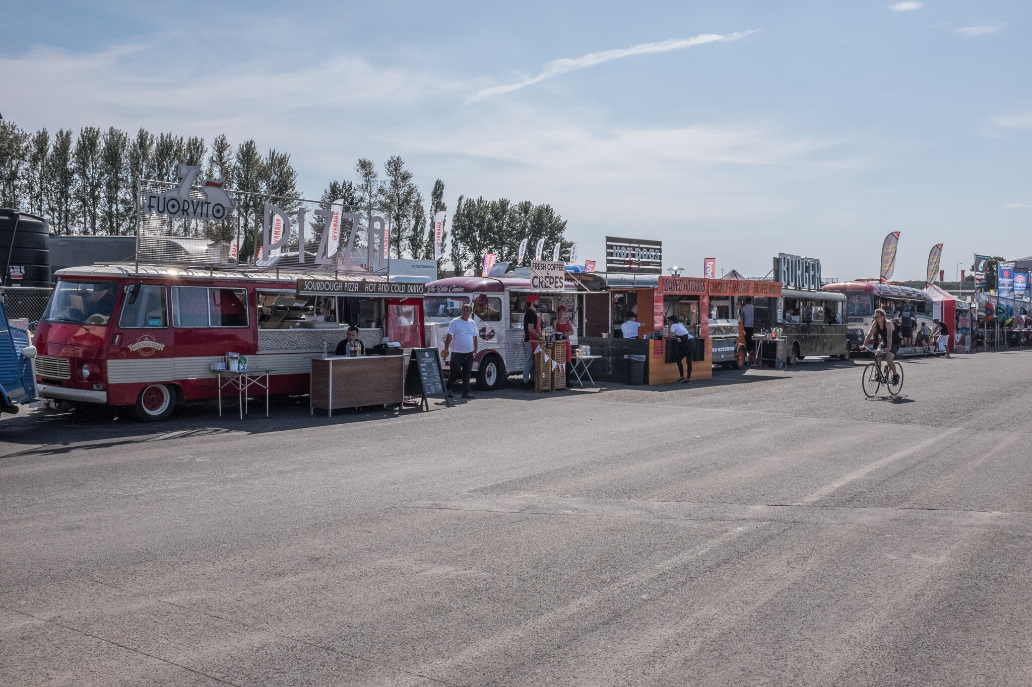 No event without food trucks...