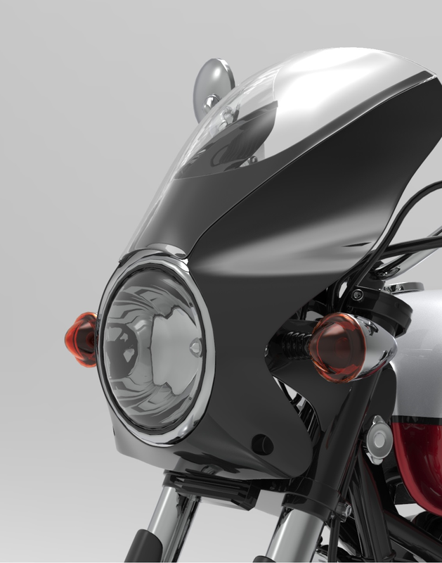 motorcycle helmet brake light system