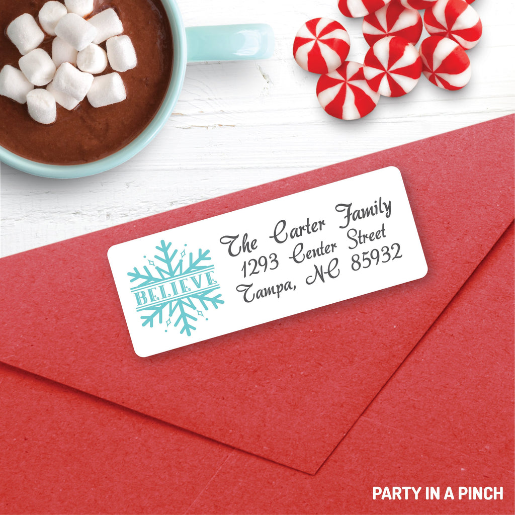 Christmas Address Labels – Partyinapinch