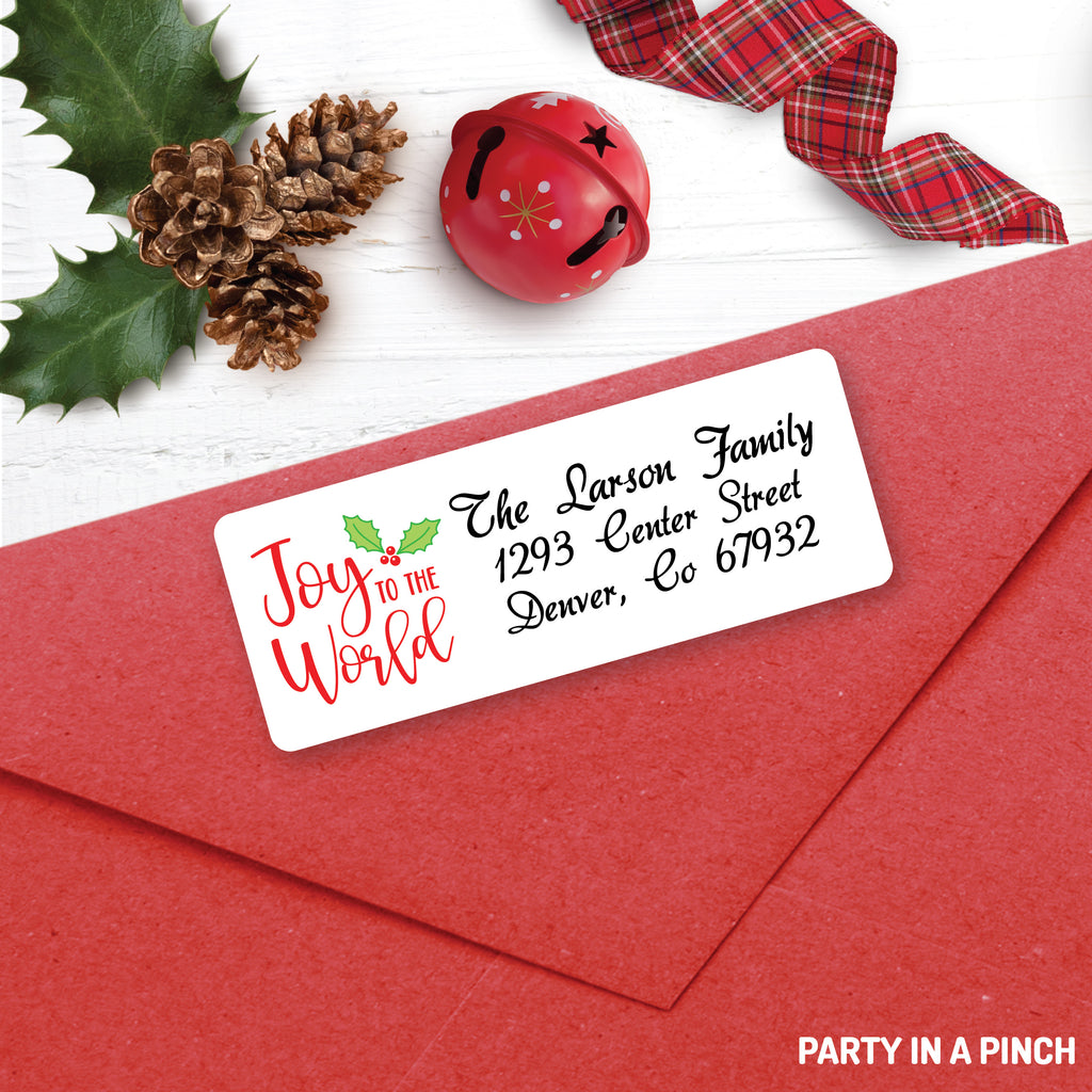 Christmas Address Labels – Partyinapinch