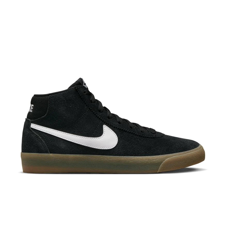 Nike SB Bruin High in Black/White-Black-Gum — Goodnews Skateshop