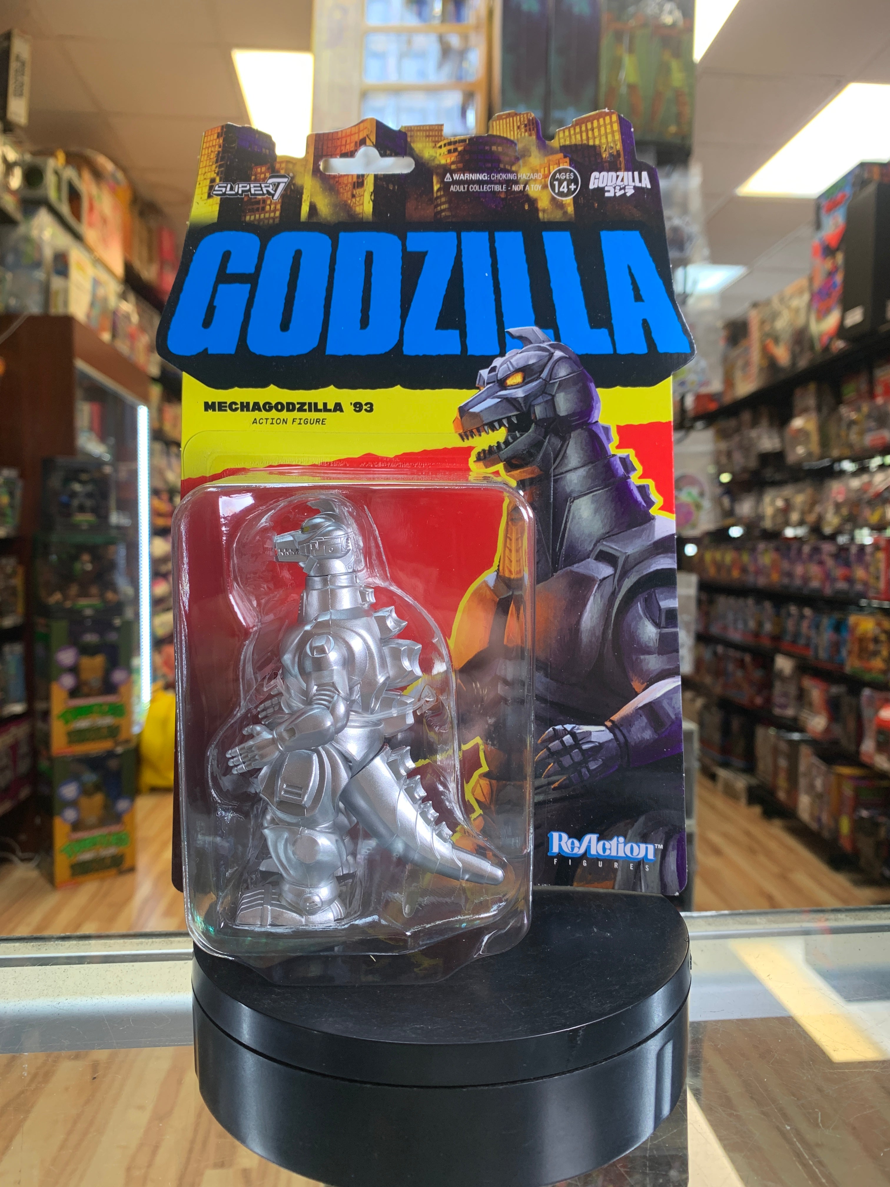 Mechagodzilla '93 3.75 (Godzilla, Super7 ReAction) SEALED
