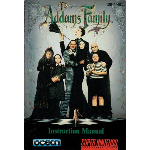 the addams family super nintendo