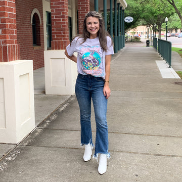 RODEO TOUR LILAC TEE