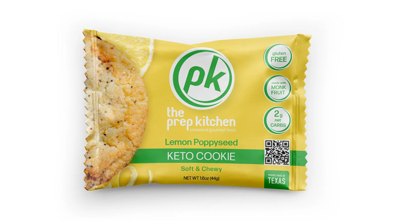 Our Smart Cookie is a soft-baked and chewy Keto Cookie with an almond flour base that’s sweetened with monk fruit.