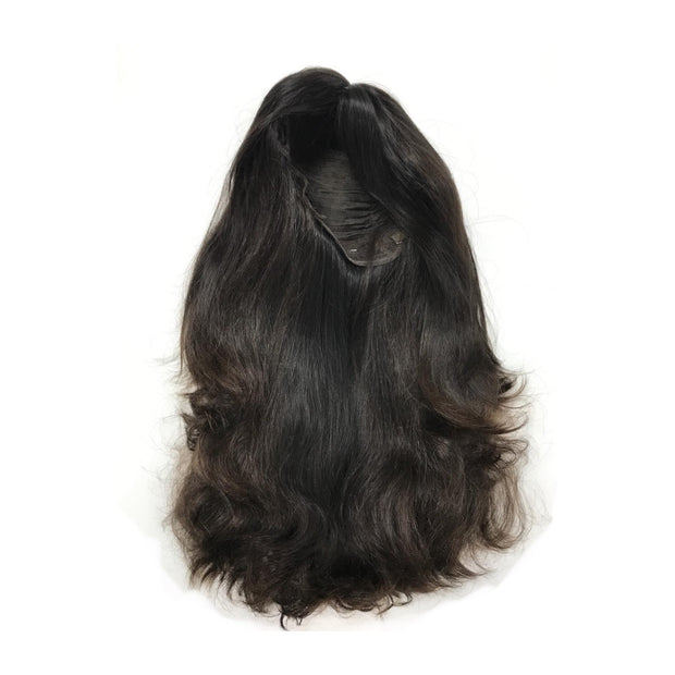 LUSH LOCKS 14 Full Lace Human Hair Wigs for Women Pre Plucked Hairline  150 Density Indian Hair Wigs  Amazonin Beauty