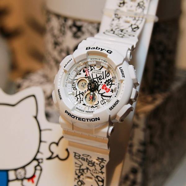 ☆新品☆BABY-G×HELLO KITTY BA-120KT-7AJR 【正規逆輸入品