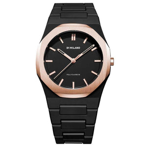 D1 Milano UTBL09 - Ultra Thin Rose Cloud Watch •