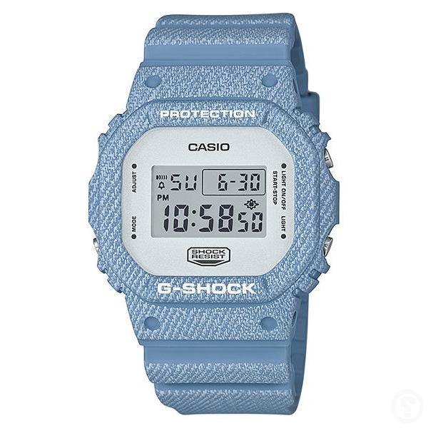 G-Shock Denim Pattern Watch DW-5600DC-1