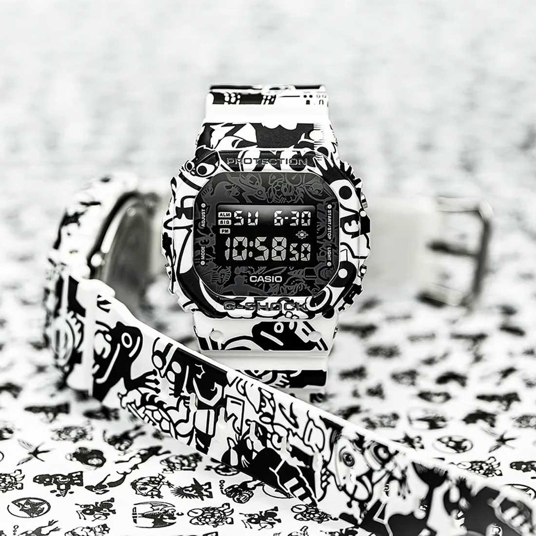 豊富なギフト G-SHOCK カエル柄 DW-5600GU-7 リール - oppo.co.il