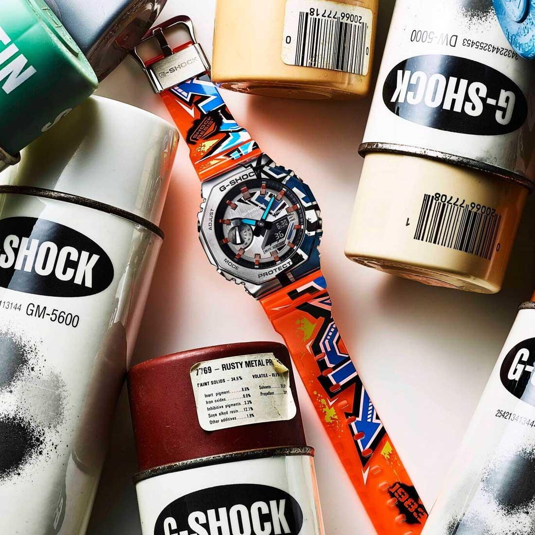 G-Shock Street Spirit Graffiti Watch GA-110SS-1A