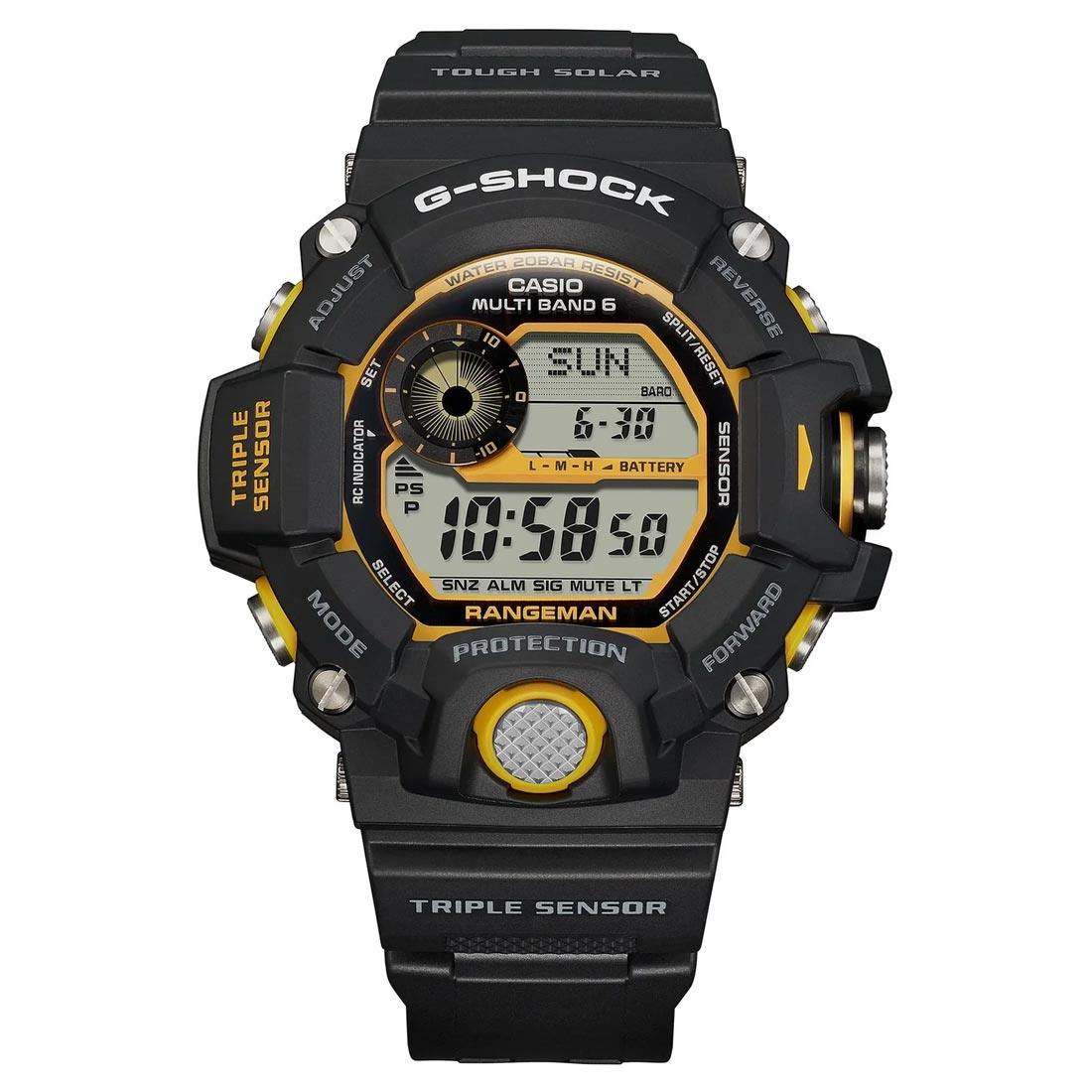 未使用 G-SHOCK GW-9400Y-1DR ブラック×イエロー レンジマン-