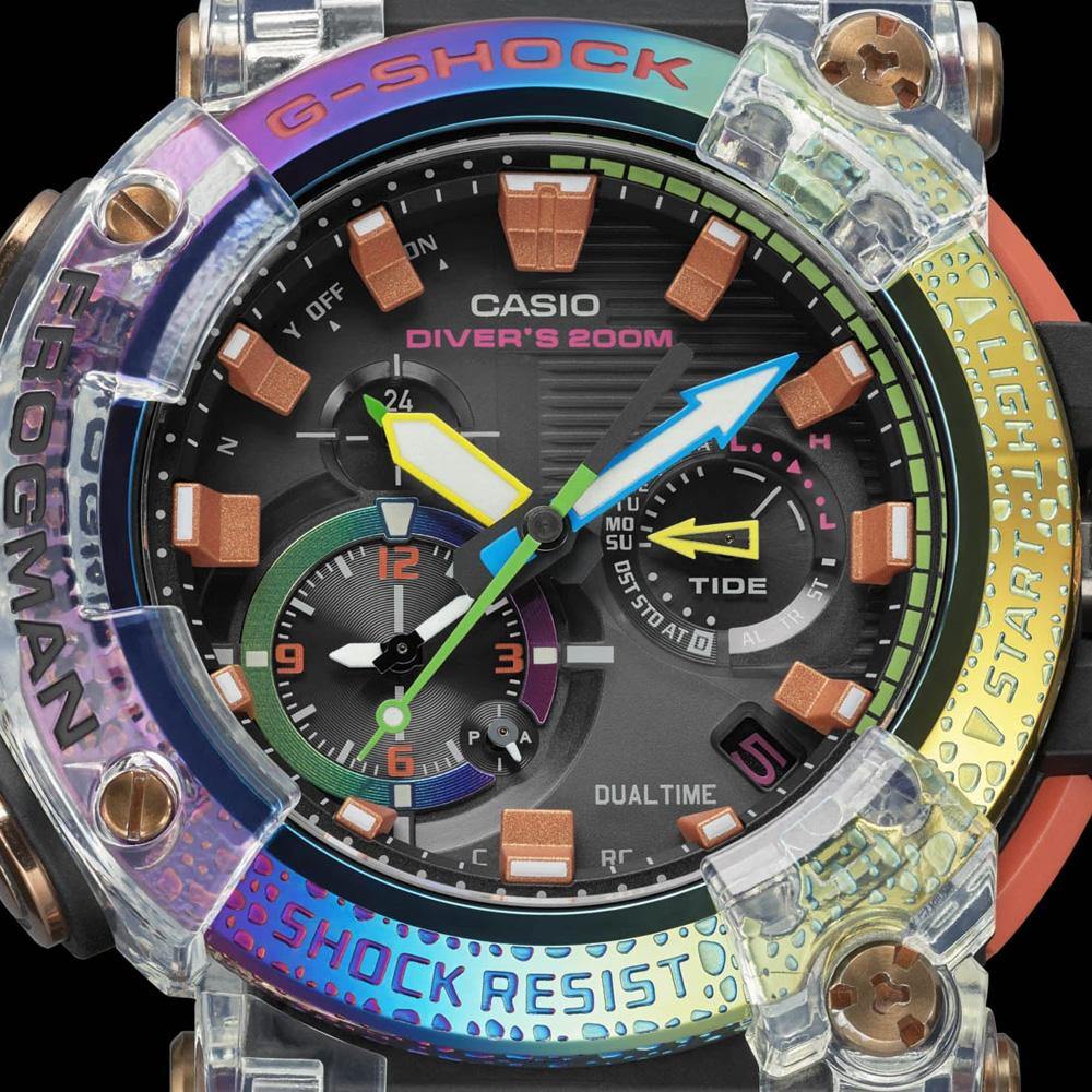 腕時計(デジタル)gwf-a1000brt-1ajr フロッグマン レインボー - 腕時計 ...