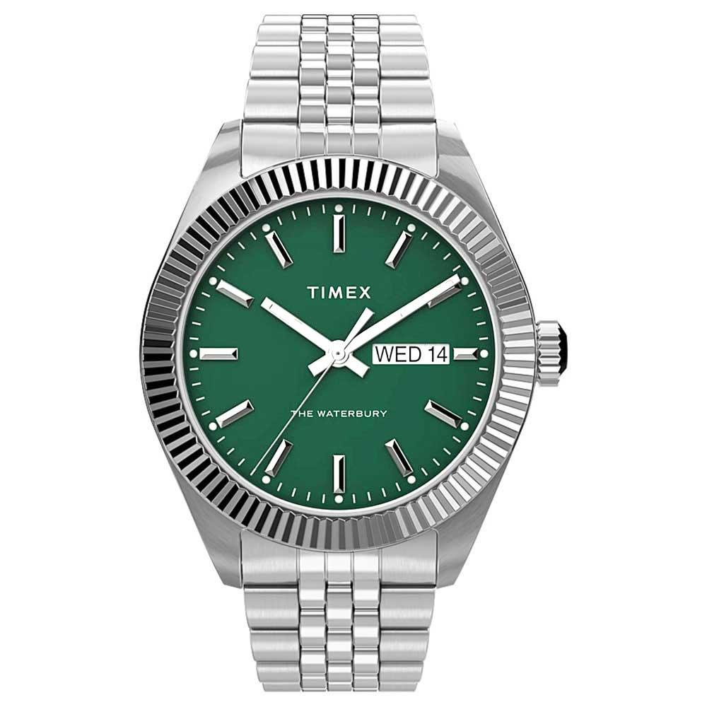 Timex Waterbury Legacy Green Watch TW2V18100