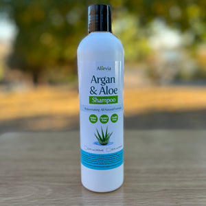 Sukkerrør Paranafloden Tilbagekaldelse Argan & Aloe Shampoo – Alievia