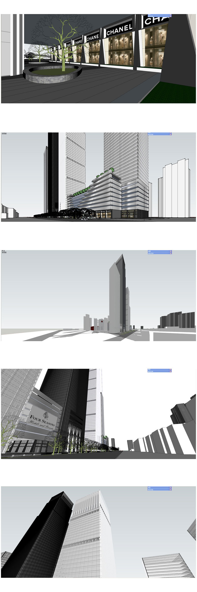 sketchup models architecture