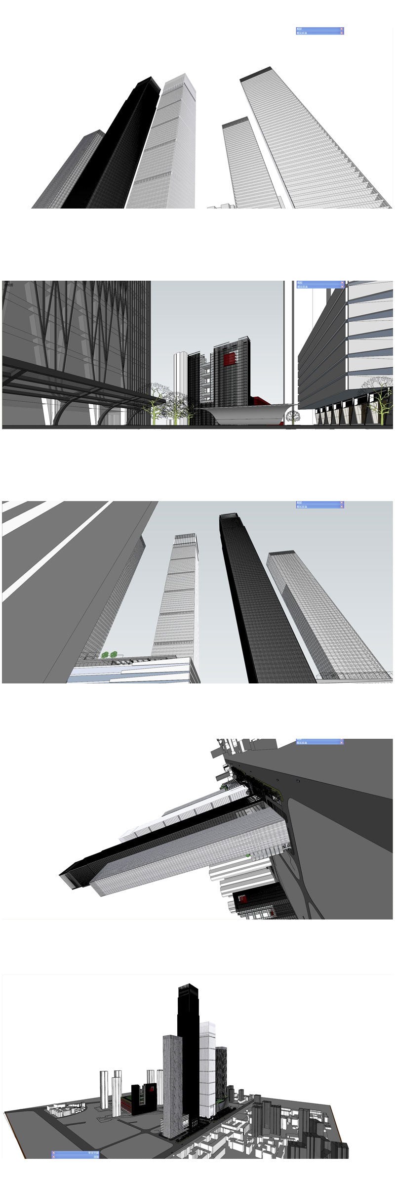 Sketchup 3D Models--Big Scale Business Architecture ...