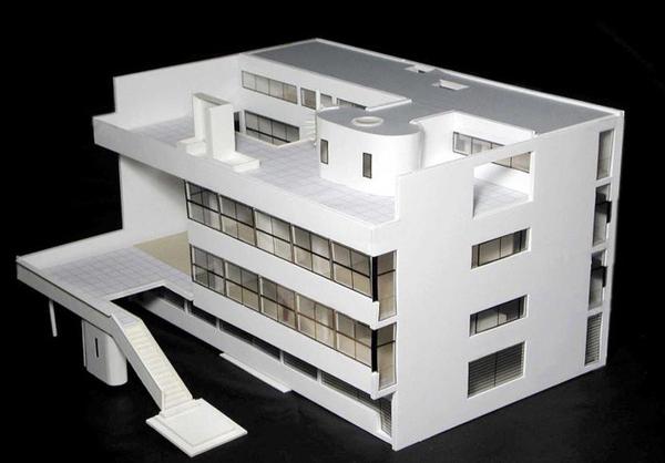 【Famous Architecture Project】Villa stein - le corbusier Sketchup 3d model-Architectural 3D CAD model