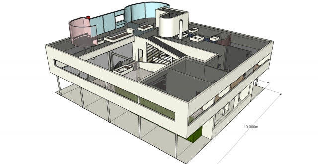 Architectural promenades through the Villa Savoye | Civil Engineer Key