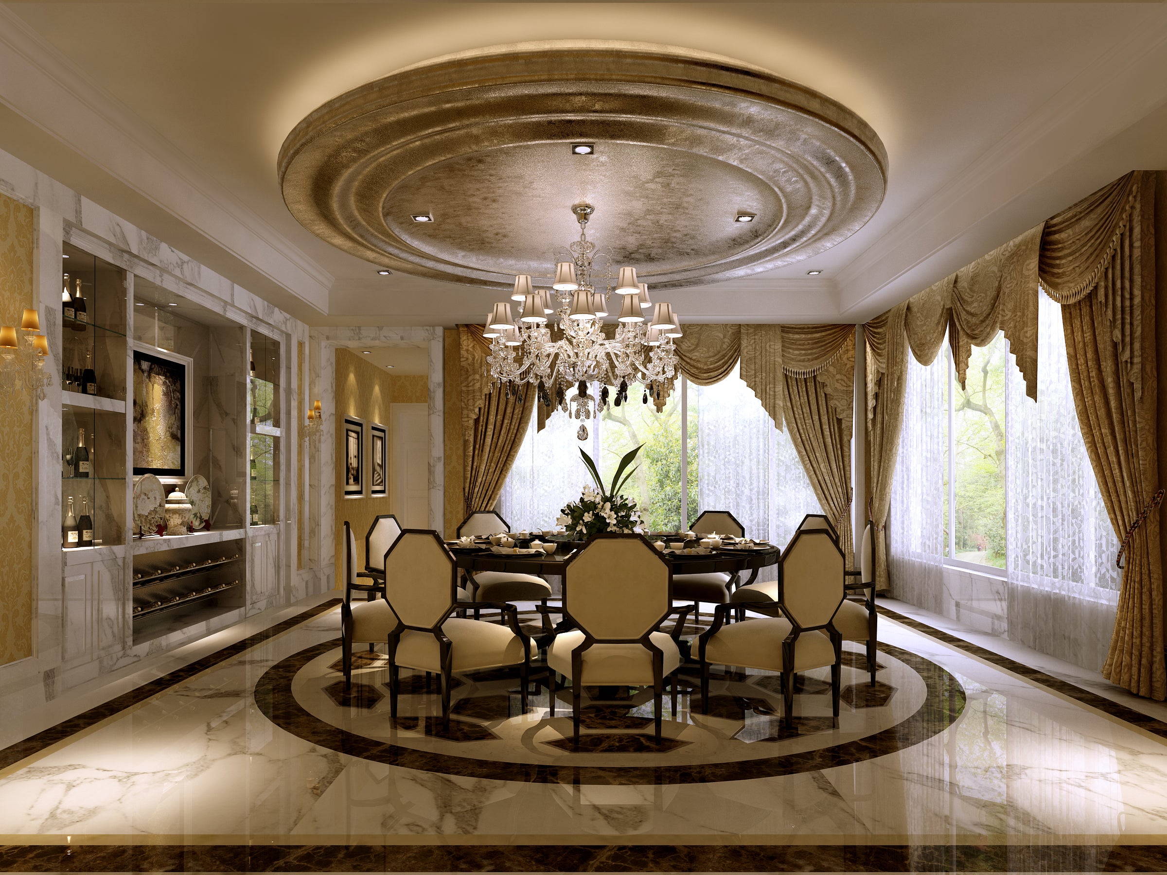 ★Download 3D Max Decoration Models -Dining Room V.2