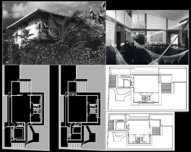 【Famous Architecture Project】Sotavento house CAD Drawing-Architectural 3D CAD model