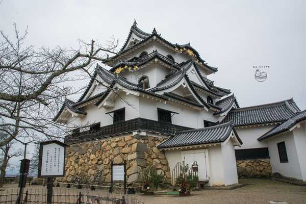 【Famous Architecture Project】Hikone Castle Sketchup 3D model-Architectural 3D SKP model