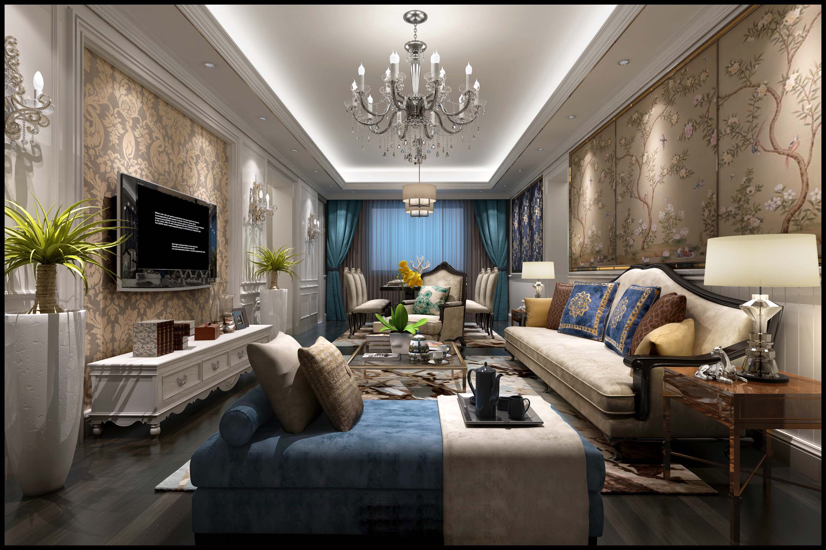 ★Download 3D Max Decoration Models -Living Room V.6