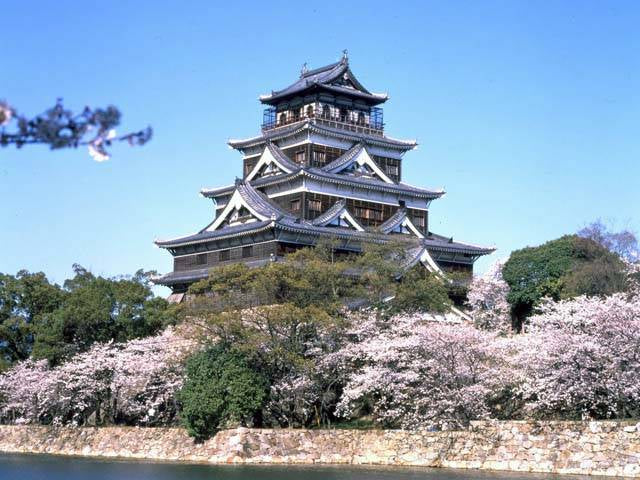 【Famous Architecture Project】Hiroshima Castle Sketchup 3D model-Architectural 3D SKP model