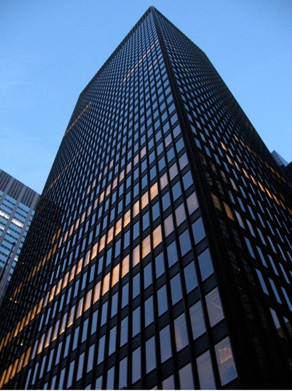 【Famous Architecture Project】Seagram Building-Mies van der Rohe-Architectural CAD Drawings