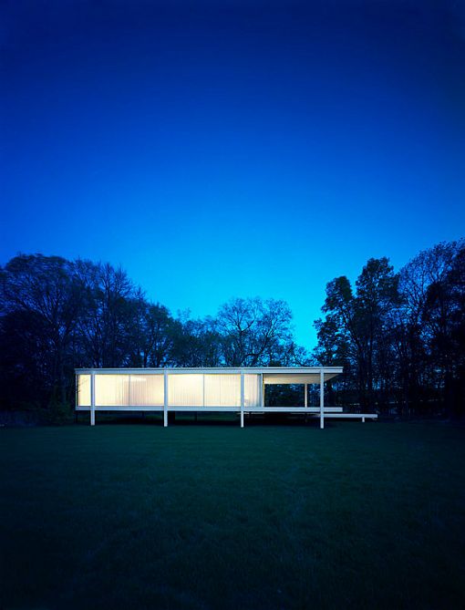 【Famous Architecture Project】Ludwig Mies van der Rohe - Farnsworth House-Architectural CAD Drawings