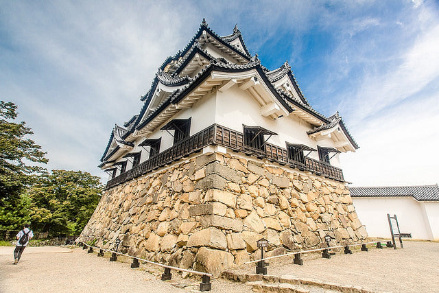 【Famous Architecture Project】Hikone Castle Sketchup 3D model-Architectural 3D SKP model