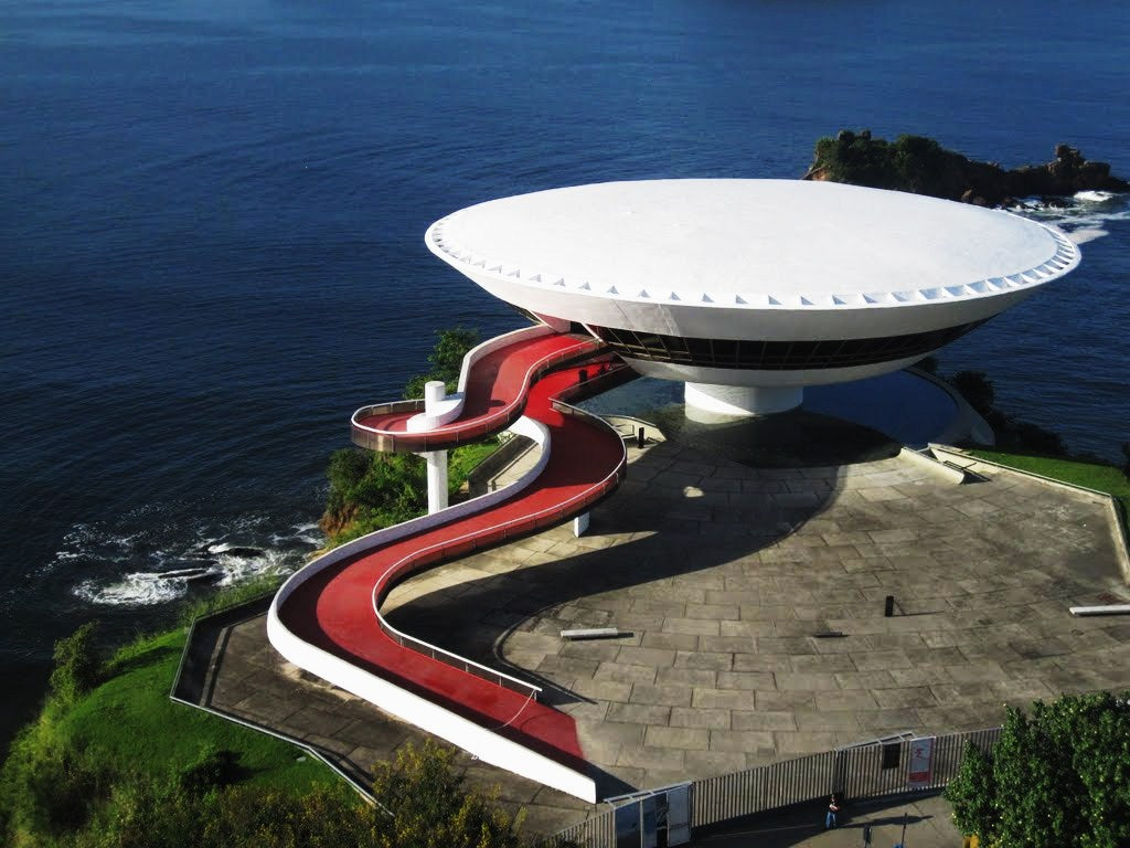 【Famous Architecture Project】Niteroi contemporary art museum-Architectural CAD Drawings