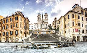 【Famous Architecture Project】Piazza di Spagna-Architectural 3D SKP model