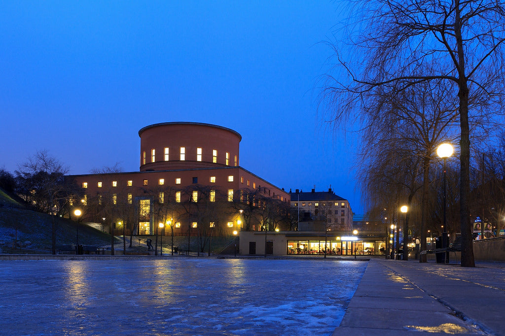 【Famous Architecture Project】Stockholms stadsbibliotek-Gunnar Asplund-Architectural CAD Drawings