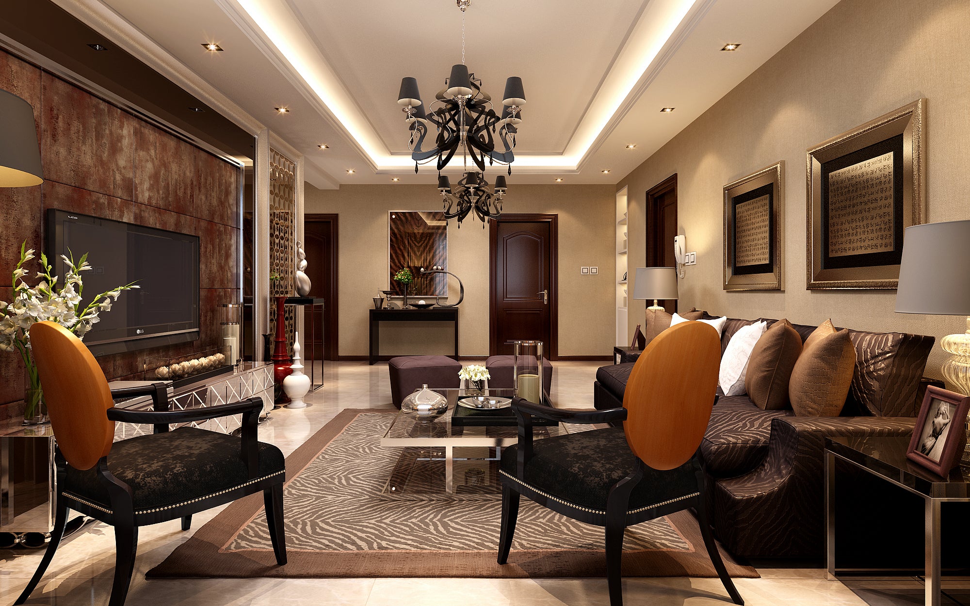 ★Download 3D Max Decoration Models -Living Room