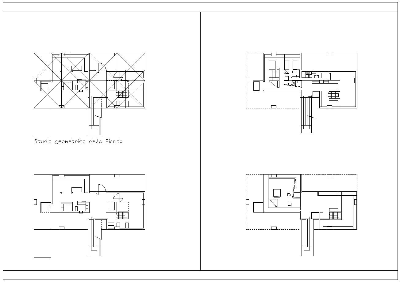 【Famous Architecture Project】Arquitectura - Le Corbusier Maison D'homme-Architectural works