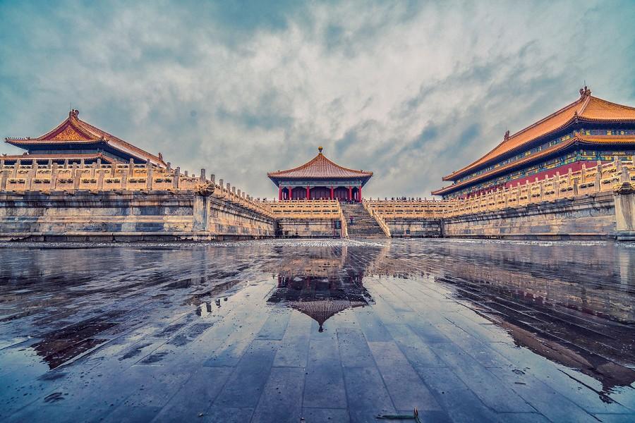 【Famous Architecture Project】 Taihedian of Beijing Forbidden City-Architectural 3D SKP model