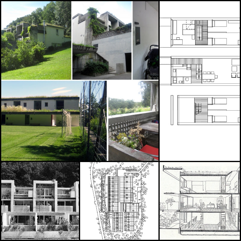 【Famous Architecture Project】Halen Estate - Aetelier 5-Architectural CAD Drawings