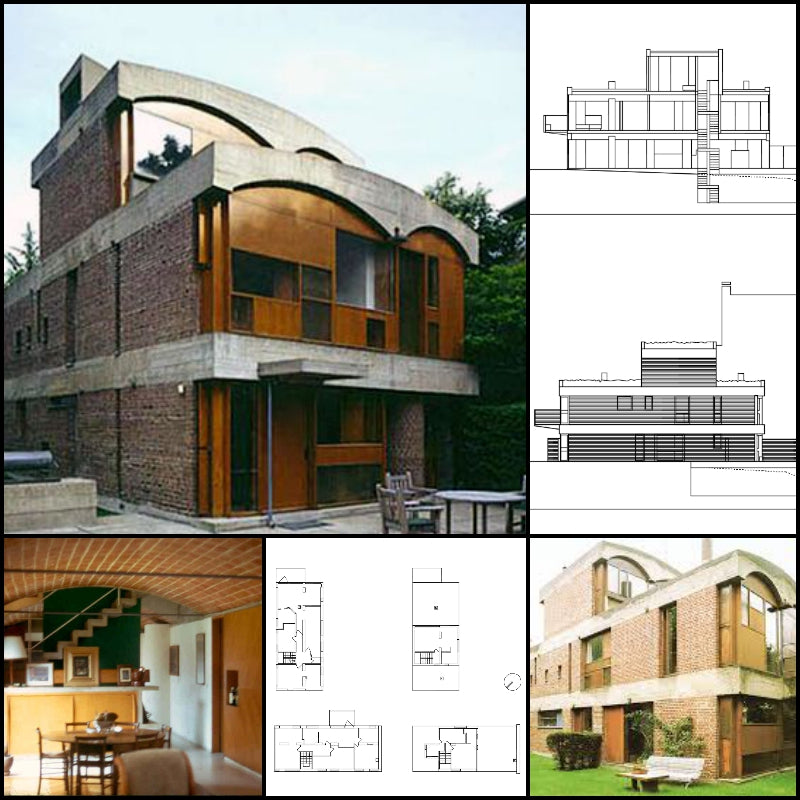 7. Examples from Le Corbusier's various drawings | Download Scientific  Diagram