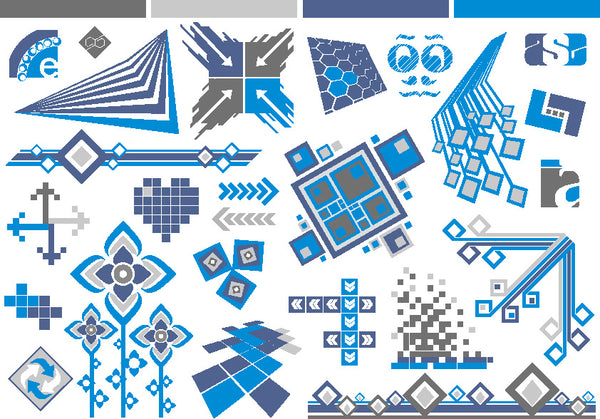 ★Free Vector Design Elements V.12-Free Download Illustration AI Vector