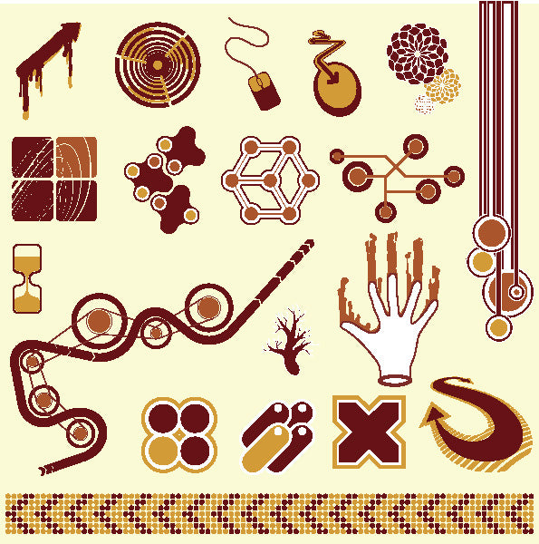 ★Free Vector Design Elements V.16-Free Download Illustration AI Vector