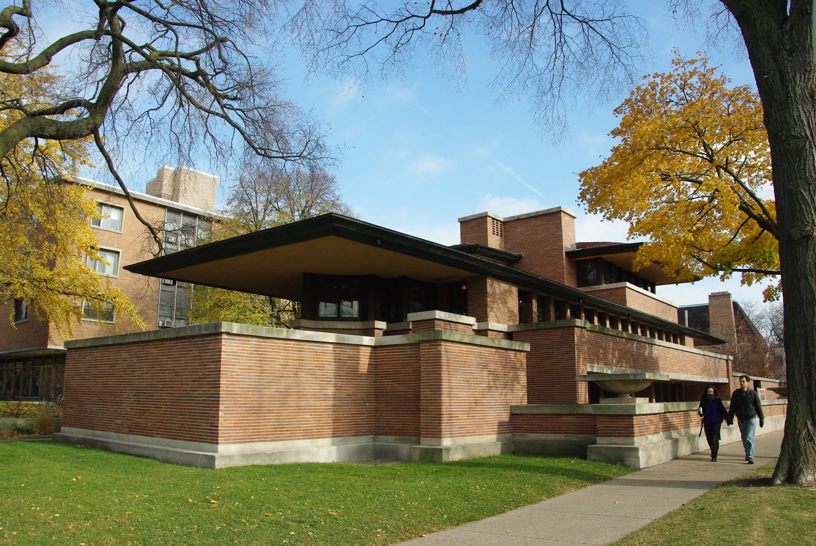 【Famous Architecture Project】Frank lloyd wright- Robie house-Architectural CAD Drawings