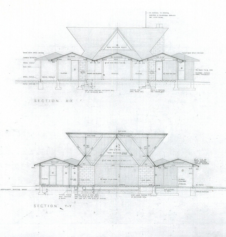 【Famous Architecture Project】Louis I. Kahn - Wiesshouse-CAD Drawings